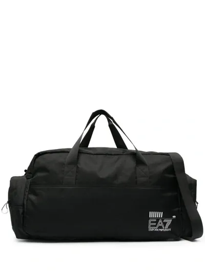 Ea7 Gym Bag In Black