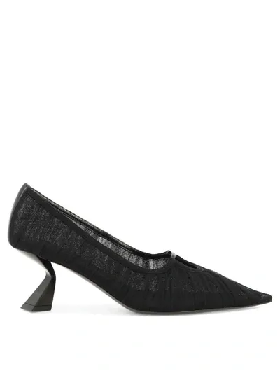 Nensi Dojaka Tulle Pumps In Black