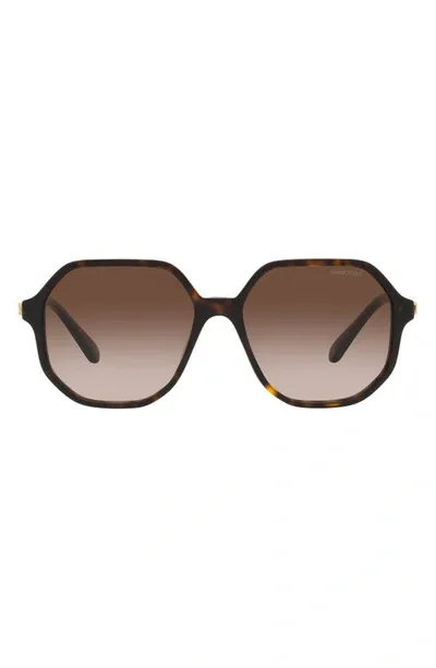 Swarovski Sk6003 Irregular-frame Tortoiseshell Acetate Sunglasses In Brown Gradient