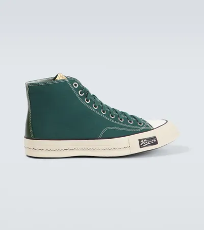 Visvim Skagway High-top Sneakers In Green