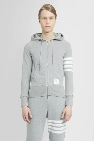 Thom Browne Man Grey Sweatshirts