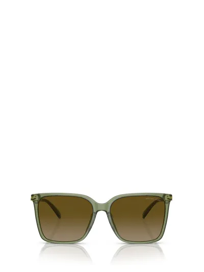 Michael Kors Eyewear Square Frame Sunglasses In Green