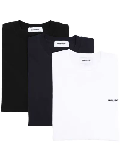 Ambush Logo T-shirt (3-pack) In Multi