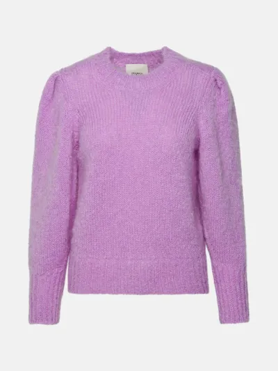 Isabel Marant 'emma' Lilac Mohair Blend Sweater In Liliac