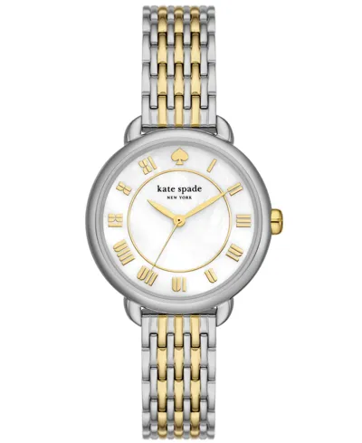 Kate Spade Women's Lily Avenue Three Hand Two-tone Stainless Steel Watch 34mm