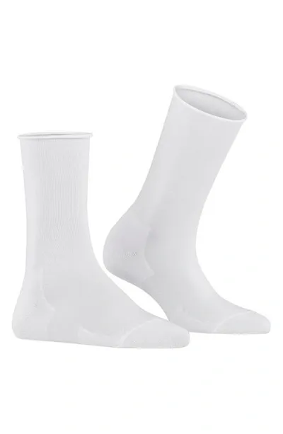 Falke Active Breeze Reinforced Crew Socks In White