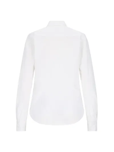 Aspesi Basic Shirt In Bianco