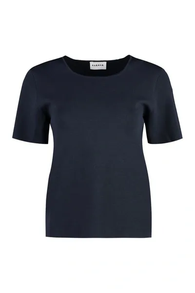 P.a.r.o.s.h . Viscose T-shirt In Blue