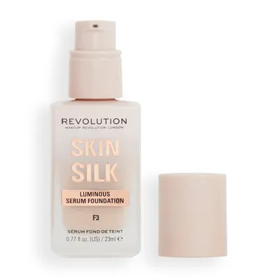 Makeup Revolution Silk Serum Foundation 23ml (various Shades) - F3