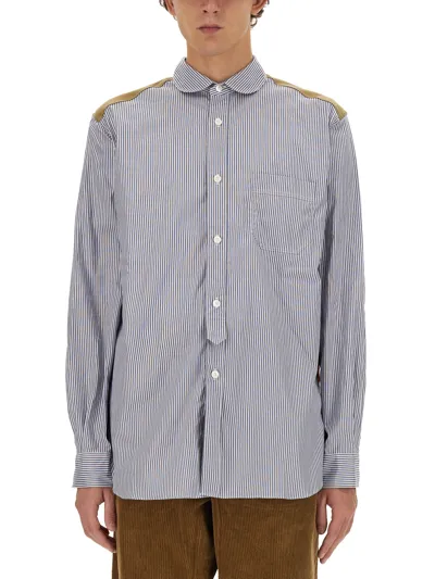 Junya Watanabe Cotton Shirt In Black