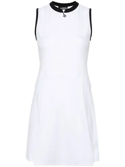 J. Lindeberg Ebony Stretch-design Dress In White