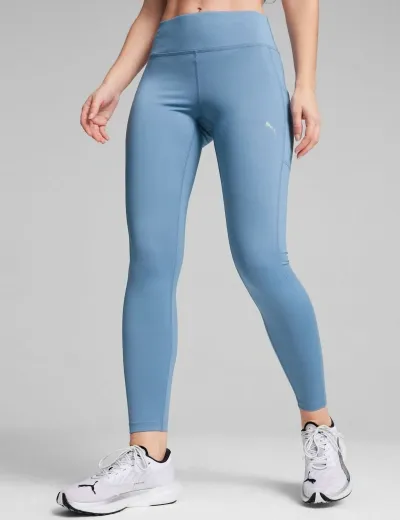 Puma Run Fav Velocity Full-length Running Tights In Blue