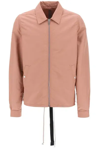 Drkshdw Giacca In Nylon Zipfront In Pink