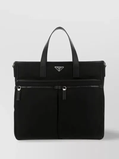 Prada Black Nylon Handbag