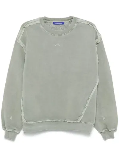 A-cold-wall* Facade Sweatshirt In Green