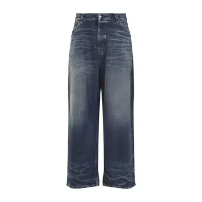 Acne Studios 2023m Broadway Cotton Jeans In Blue