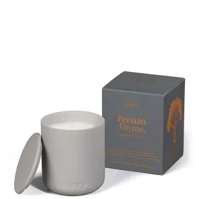 Aery Persian Thyme Candle 280g In Gray