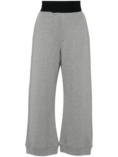 Alainpaul Logo-waistband Track Pants In Grey