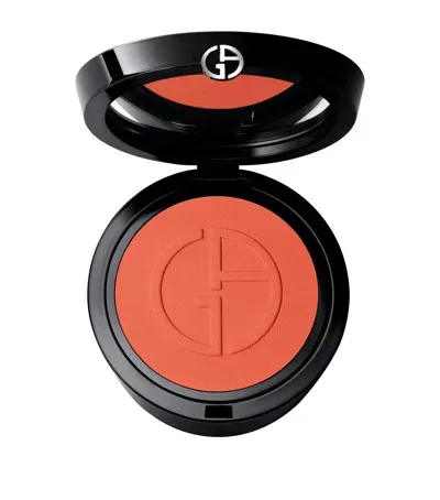 Armani Collezioni Luminous Silk Glow Blush In Red