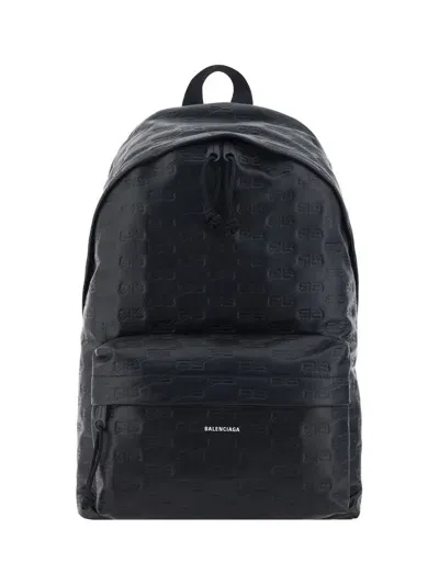 Balenciaga Backpacks In Black