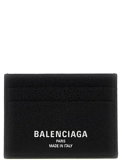 Balenciaga 'credit' Card Holder In Black