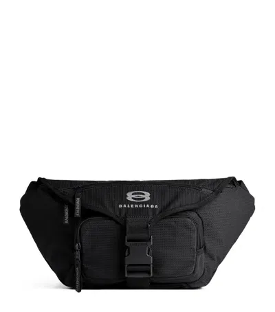 Balenciaga Large Utility Belt Bag In Black