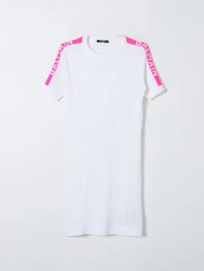 Balmain Dress  Kids Kids Color White