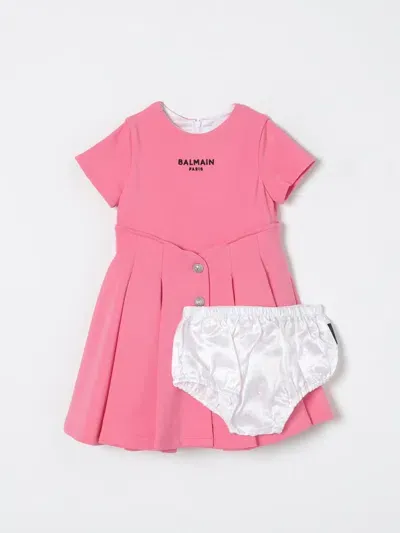 Balmain Babies' Romper  Kids Color Pink