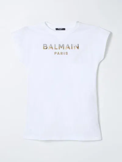 Balmain Suit  Kids Kids Color White