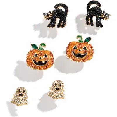 Baublebar Spooky Squad Earrings, Set Of 3 In Multi