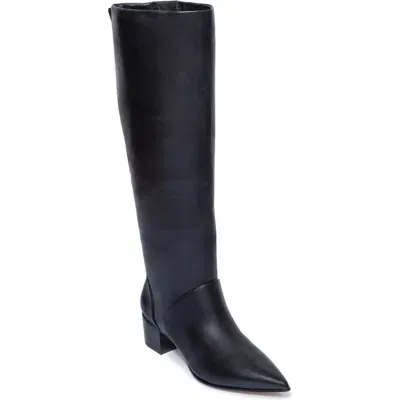 Bernardo Footwear Milano Knee-high Pointed Toe Boot In Black