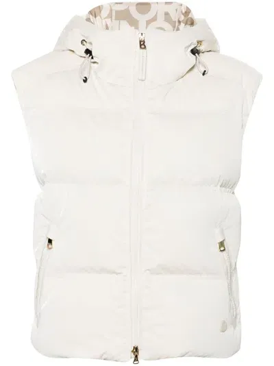 Bogner Feather-down Padded Gilet In White