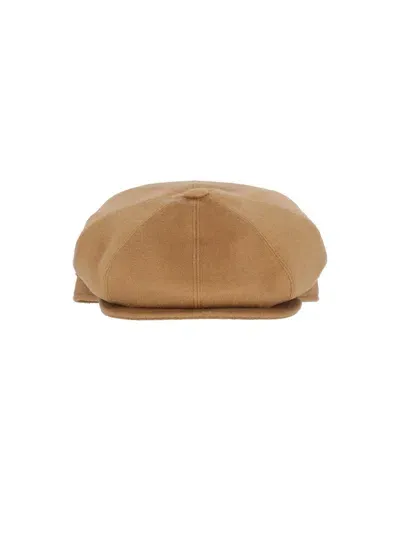 Borsalino 'vincenzo' Beanie In Brown