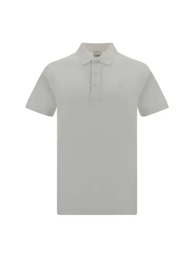 Burberry Eddie Polo Shirt In White