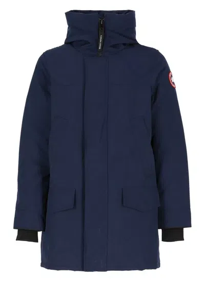 Canada Goose Langford Hooded Down Parka In Blue