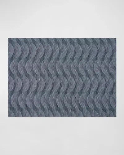 Chilewich Arc Indoor/outdoor Rug, 2' X 4' In Indigo