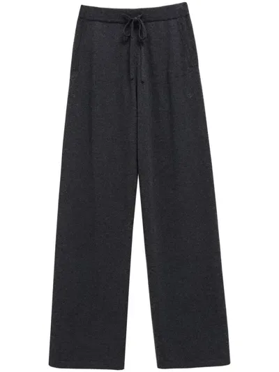 Chinti & Parker Cashmere Wide-leg Trousers In 灰色