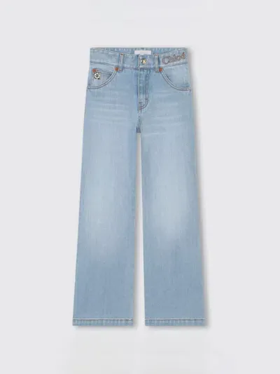 Chloé Jeans  Kids Color Grey