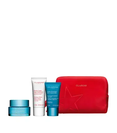 Clarins Hydra-essentiel Collection Gift Set In White