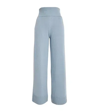 Colombo Kid Cashmere Trousers In Blue