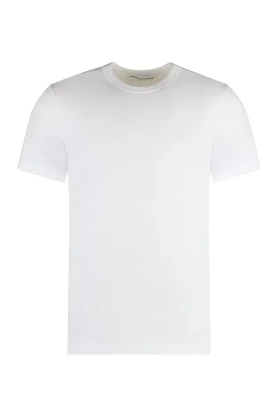 Comme Des Garçons Shirt White Cotton T-shirt