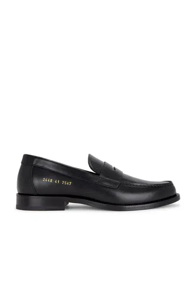 Common Projects City Loafer In Black