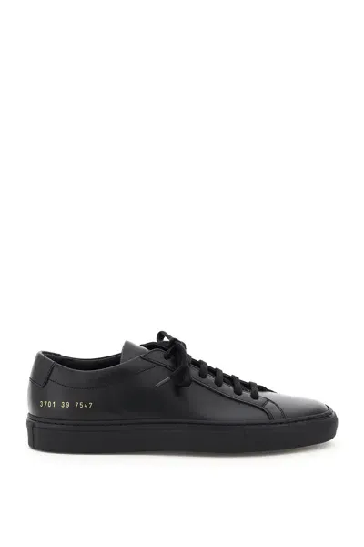 Common Projects Original Achilles Leather Sneakers Women In Black