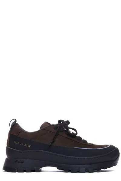 Common Projects Track Hiker Sneakers In Brown