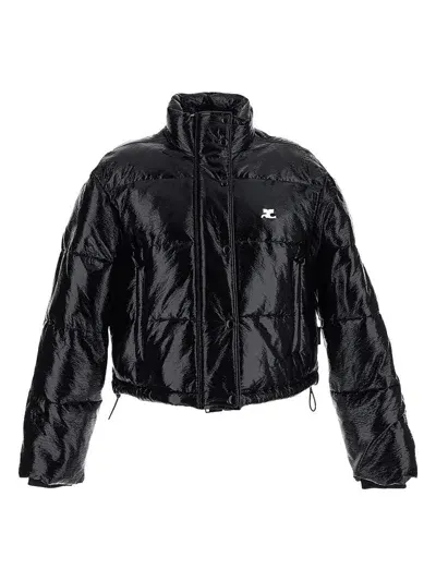 Courrèges Padded Jacket In Black