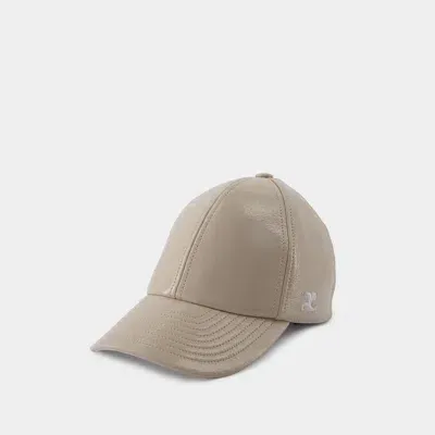 Courrèges Reedition Cap In Grey