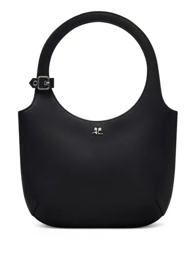 Courrèges Borsa Tote Holy In Nero