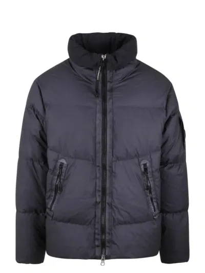 C.p. Company Bi-tm Down Jacket In Black