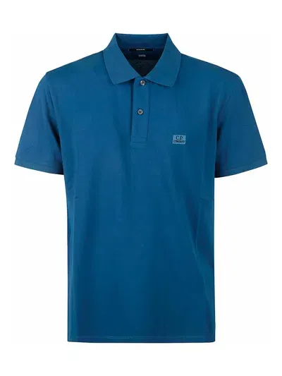 C.p. Company Polo In Light Blue