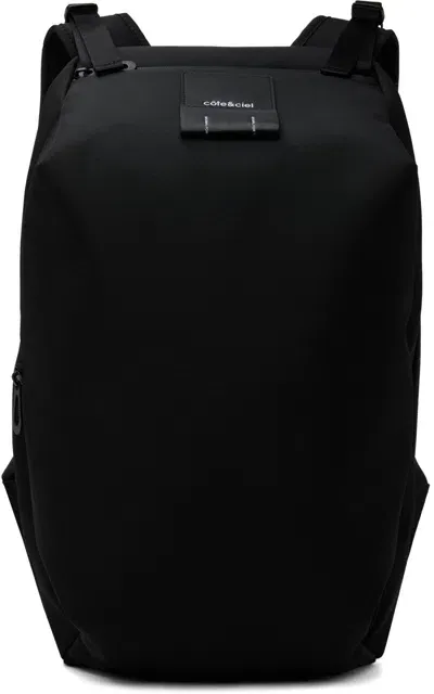 Côte And Ciel Black Saru Ecoyarn Backpack